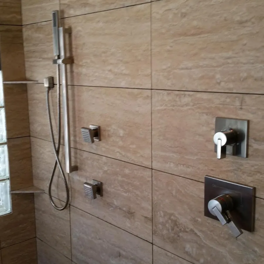 Shower fixture installation for Water Heater Installation in Girard